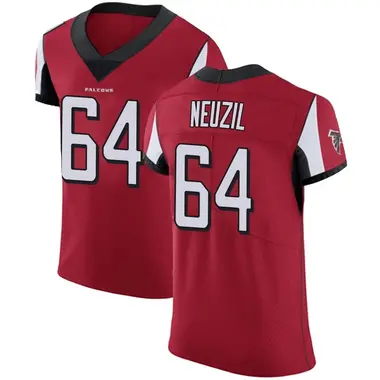 Men's Ryan Neuzil Atlanta Falcons Team Color Jersey - Elite Red