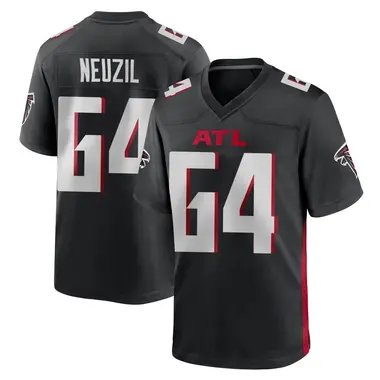 Youth Ryan Neuzil Atlanta Falcons Alternate Jersey - Game Black